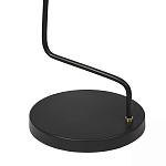 Торшер на изогнутом основании в сочетании черного и золотистого цвета Stable Base варинант исполнения - 4 | Loft Concept в Липецке