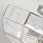 Потолочный светильник шестигранной формы с прозрачными стеклянным плафоном Elstead Lighting варинант исполнения - 8 | Loft Concept в Липецке