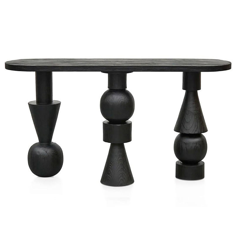 Консоль Bishop III Черный матовый в Липецке | Loft Concept 