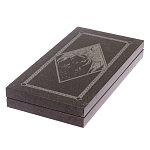 Подарочные нарды из натурального камня с гравировкой Backgammon from Stone варинант исполнения - 6 | Loft Concept в Липецке