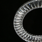 Люстра круглая с прозрачной хрустальной рамкой Maude Crystal Light варинант исполнения - 8 | Loft Concept в Липецке