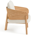 Кресло с каркасом из массива дуба Gallin Chair Boucle варинант исполнения - 3 | Loft Concept в Липецке