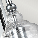 Бра с плафоном в форме колокола из прозрачного стекла с пузырьками Feiss варинант исполнения - 4 | Loft Concept в Липецке
