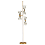 Торшер с абажурами из тонких металлических палочек Wild Thorns варинант исполнения - 2 | Loft Concept в Липецке