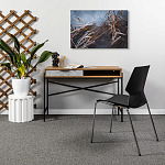 Стол рабочий в стиле лофт с ящиком и нишей для хранения Urban Style Space варинант исполнения - 4 | Loft Concept в Липецке