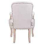 Кресло Aubrey Classical Armchair beige flax варинант исполнения - 3 | Loft Concept в Липецке