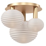 Потолочный светильник Triple ribbed base варинант исполнения - 1 | Loft Concept в Липецке