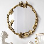 Настенное зеркало в бронзовой раме Eden Garden варинант исполнения - 4 | Loft Concept в Липецке