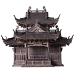Макет Китайская пагода макет древней традиционной архитектуры варинант исполнения - 2 | Loft Concept в Липецке