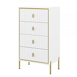 Комод белый высокий с ящиками Antique Order варинант исполнения - 1 | Loft Concept в Липецке