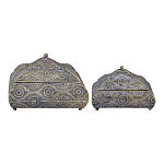 Набор из двух шкатулок с эффектом патинирования Austronesian Caskets варинант исполнения - 1 | Loft Concept в Липецке