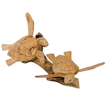 Статуэтка из дерева черепахи Animals of the World 25 варинант исполнения - 3 | Loft Concept в Липецке