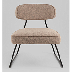 Кресло лаунж Kate букле капучино варинант исполнения - 4 | Loft Concept в Липецке