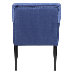 Кресло Addison Chic Armchair deep blue velour варинант исполнения - 3 | Loft Concept в Липецке
