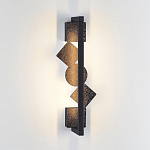 Светодиодное бра черного цвета Suprematism Ice Crack варинант исполнения - 3 | Loft Concept в Липецке