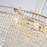 Люстра многоярусная с каскадами кристаллов Crystal Rains варинант исполнения - 5 | Loft Concept в Липецке