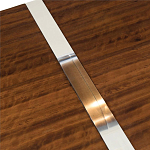 Консоль прямоугольная с выдвижным ящиком на прозрачных ножках Hitchcock варинант исполнения - 3 | Loft Concept в Липецке