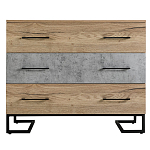 Комод с 3-мя ящиками в стиле лофт Urban Style Space варинант исполнения - 4 | Loft Concept в Липецке
