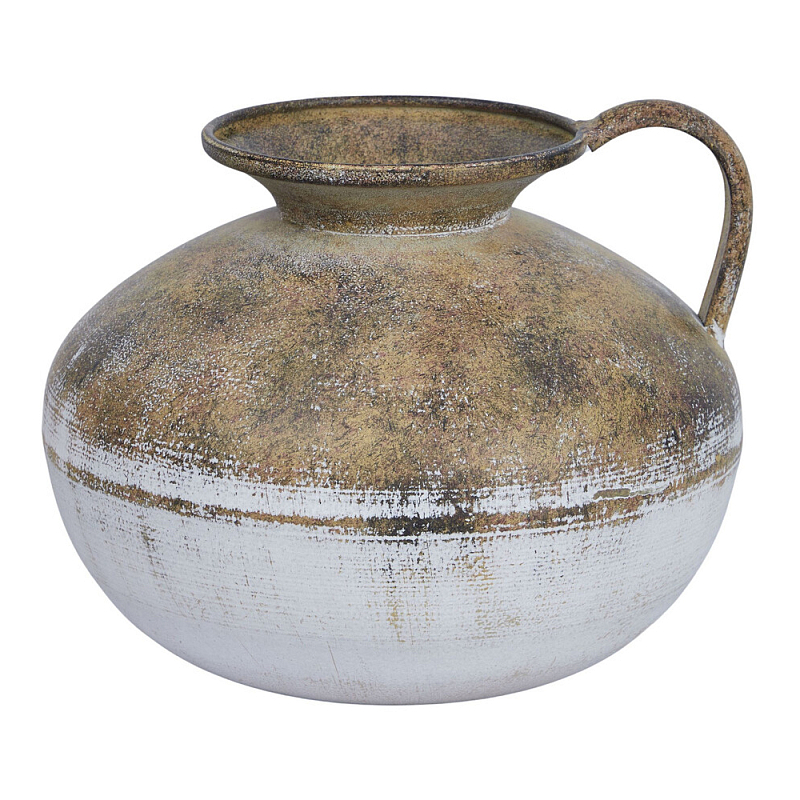 Ваза металлическая с ручкой Bygone Era  в Липецке | Loft Concept 