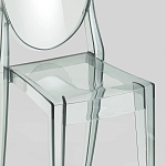 Прозрачный стул с серым оттенком LOUIS GHOST CHAIR варинант исполнения - 7 | Loft Concept в Липецке