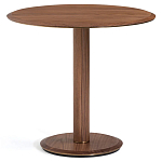 Приставной стол в шпоне ореха Elega варинант исполнения - 1 | Loft Concept в Липецке