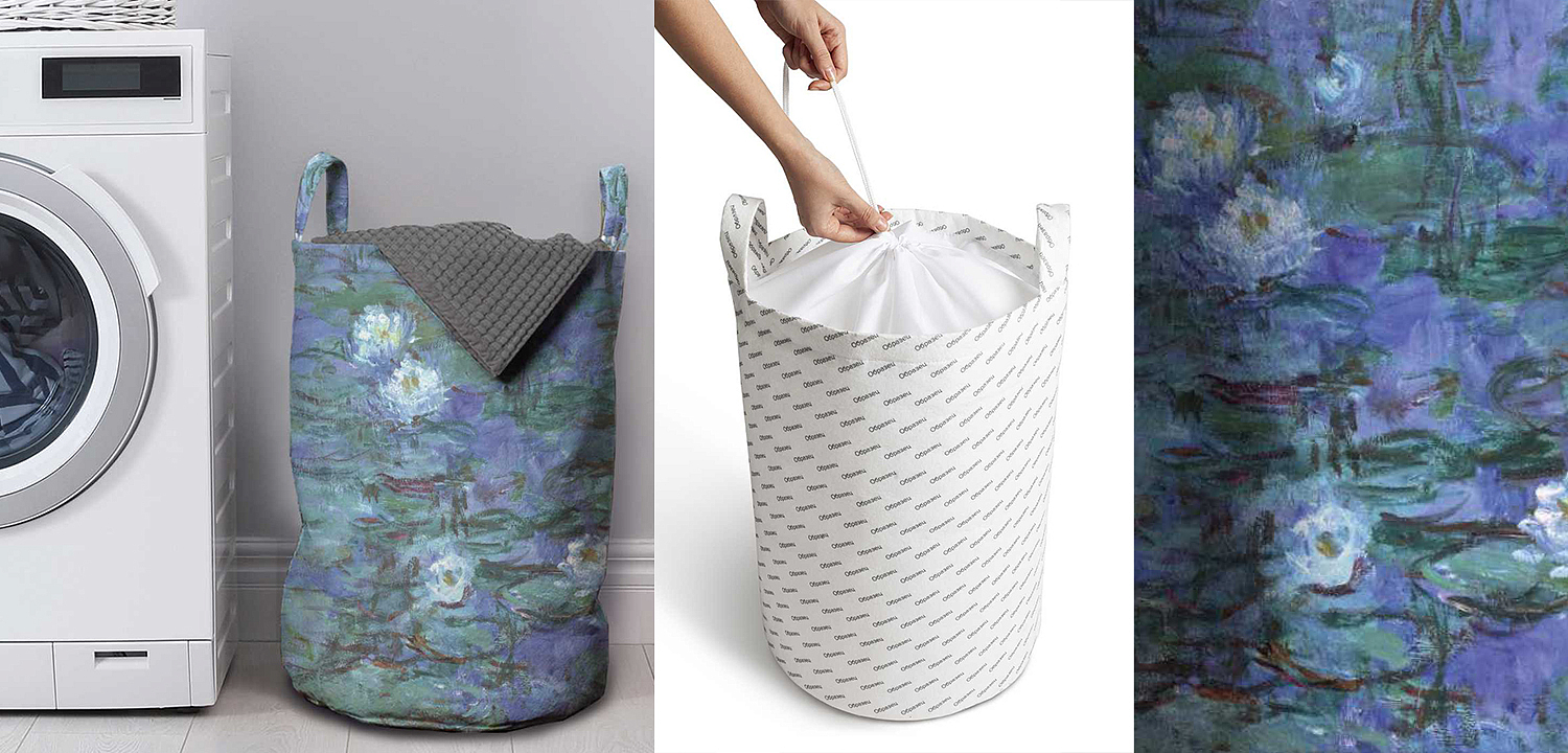Корзина Lilies Impressionism Basket Корзина Lilies Impressionism Basket - Loft-Concept в Липецке