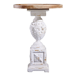 Приставной столик с резным античным узором Antique Engraving варинант исполнения - 2 | Loft Concept в Липецке