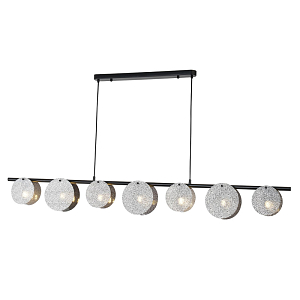 Люстра с плафонами из стекла Кракле Nimbus Lamp