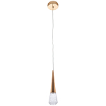 Подвесной светильник капля Acrylic Droplet Gold Hanging Lamp варинант исполнения - 2 | Loft Concept в Липецке