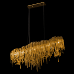 Люстра подвесная с металлическими дугами и длинными цепочками 115 см Atlantis Chain варинант исполнения - 7 | Loft Concept в Липецке
