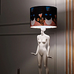 Настольная лампа с абажуром Cretto Mir варинант исполнения - 9 | Loft Concept в Липецке