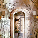 Обои ручная роспись Siam White Metal варинант исполнения - 3 | Loft Concept в Липецке