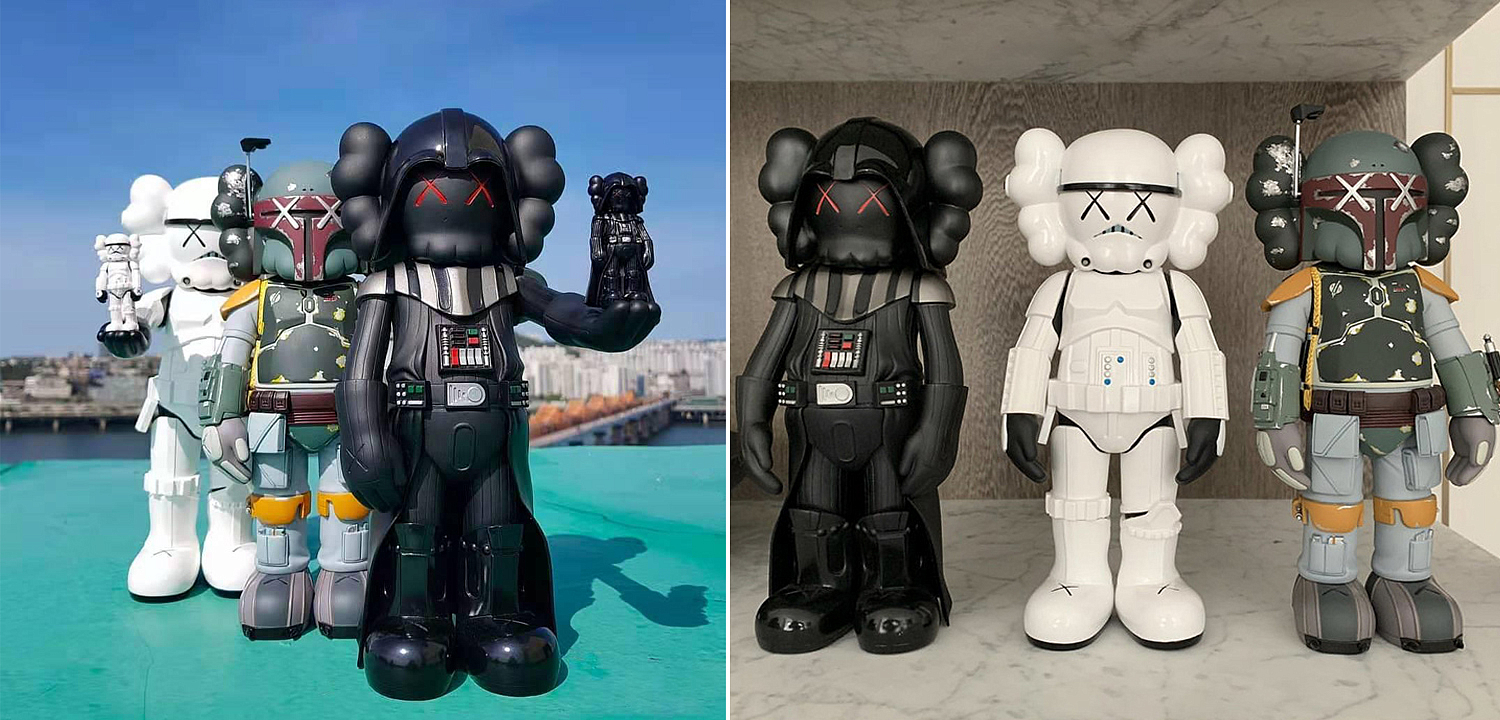Статуэтка KAWS Star Wars Boba Fett Ver Статуэтка KAWS Star Wars Boba Fett Ver - Loft-Concept в Липецке