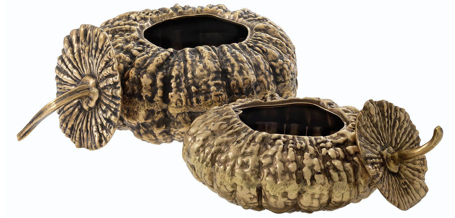 Набор шкатулок Eichholtz BOX CITROUILLE SET OF 2 Набор шкатулок Eichholtz BOX CITROUILLE SET OF 2 - Loft-Concept в Липецке