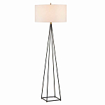 Торшер с основанием конической формы и тканевым абажуром Unusual варинант исполнения - 1 | Loft Concept в Липецке