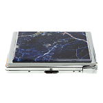 Портсигар на 10 сигарет с газовой зажигалкой из натурального камня Содалит Stone Cigarettes Cases варинант исполнения - 5 | Loft Concept в Липецке