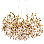 Люстра с хрустальными подвесками Fairytree Gold Crystal Chandelier 10 варинант исполнения - 1 | Loft Concept в Липецке