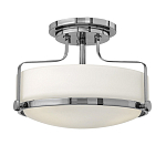 Потолочный светильник с круглым матовым белым плафоном Hinkley варинант исполнения - 9 | Loft Concept в Липецке