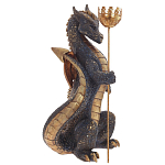 Подсвечник в виде дракона Dragon Candlestick Red Gold Blue Green варинант исполнения - 3 | Loft Concept в Липецке