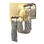 Бра волнистой формы из фактурного стекла Wave варинант исполнения - 2 | Loft Concept в Липецке