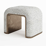 Пуф Forli с элегантной латунной вставкой варинант исполнения - 1 | Loft Concept в Липецке