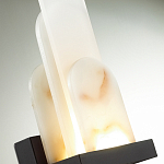 Бра с белыми вертикальными элементами Alabaster Totem варинант исполнения - 4 | Loft Concept в Липецке