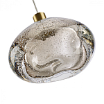 Подвесной светильник с прозрачным стеклянным плафоном округлой формы Effervia  варинант исполнения - 8 | Loft Concept в Липецке