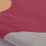 Плед из хлопка с абстрактным принтом Elysian Flow Ember варинант исполнения - 4 | Loft Concept в Липецке