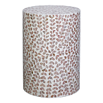 Столик с инкрустацией с перламутровым узором Jean Pink варинант исполнения - 1 | Loft Concept в Липецке