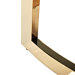 Столик журнальный золотой с темным стеклом Tastiness варинант исполнения - 2 | Loft Concept в Липецке