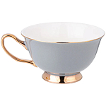 Чайная пара из фарфора 200 мл Grey Tea Porcelain Set варинант исполнения - 2 | Loft Concept в Липецке