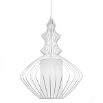 Подвесной светильник Wire Dream Pendant 2 Белый варинант исполнения - 3 | Loft Concept в Липецке