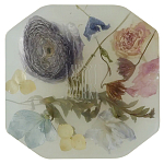 Шкатулка из эпоксидной смолы с цветами белая Epoxy Resin Square Box White варинант исполнения - 1 | Loft Concept в Липецке