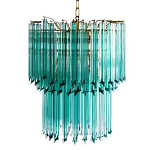 Дизайнерская люстра Blue Lagoon glass бирюзовое стекло  варинант исполнения - 1 | Loft Concept в Липецке